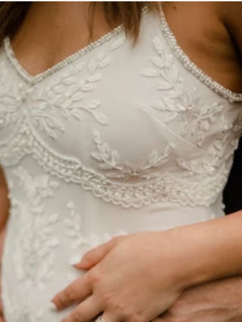 BHLDN Beaded Anthropologie Naomi Wedding/Prom Dress - tags still on